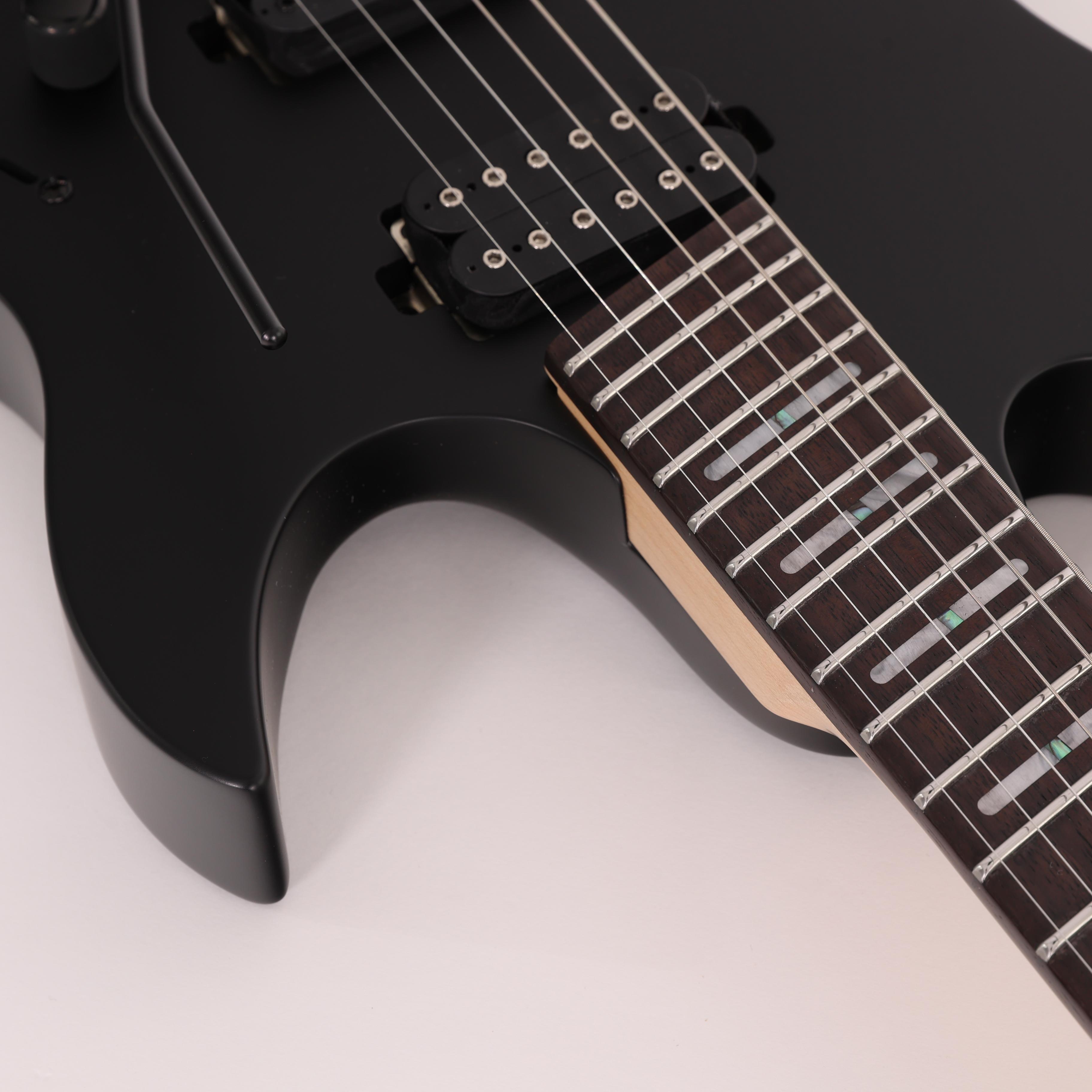 Sire Larry Carlton X6 Headless Electric Guitar in Black Satin